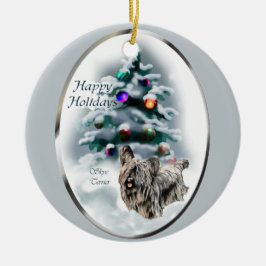 Skye Terrier kerstcadeaus Ornament