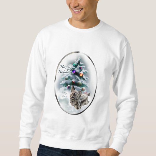 Skye Terrier-kerstcadeaus Trui (Voorkant)