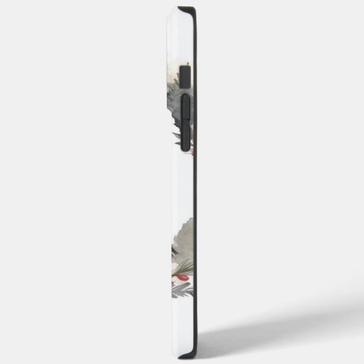 Skye Terrier Kerstkrans Feestelijke Pup Case-Mate iPhone Case (Achterkant / Links)