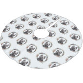 Skye Terrier Kerstkrans Feestelijke Pup Kerstboom Rok (Gekanteld)