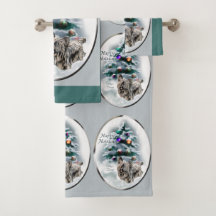 Skye Terrier Kerstmis