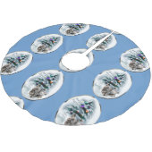 Skye Terrier Kerstmis Kerstboom Rok (Gekanteld)