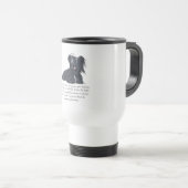 Skye Terrier MANNELIJKE Aandenken Reisbeker (Voorkant rechts)