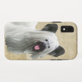 Skye Terrier Painting - Cute Original Dog Art Case-Mate iPhone Case (Achterkant (horizontaal))