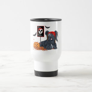 Skye Terrier Pirate Travel Mug Reisbeker