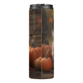 Skye Terrier Puppy Herfst Delight Pompoen Thermosbeker (Achterkant)