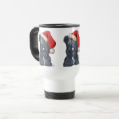 Skye Terrier Sinterklaas Reis Mok (Voorkant links)