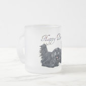 Skye Terrier Verjaardagskaarten Matglas Koffiemok (Voorkant links)