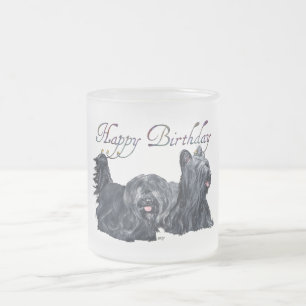 Skye Terrier Verjaardagskaarten Matglas Koffiemok