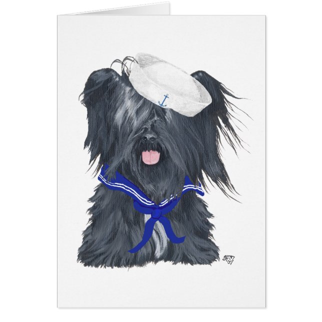 Skye Terrier Zeiler (Voorkant)