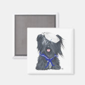 Skye Terrier Zeiler Magneet (Voorkant / Achterkant)