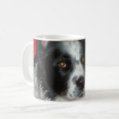 Skye the Border Collie Koffiemok (Voorkant links)