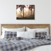 Skygate (najaar) canvas afdruk (Insitu (Slaapkamer))