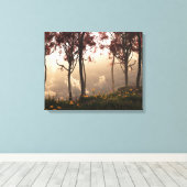 Skygate (najaar) canvas afdruk (Insitu (Houten vloer))