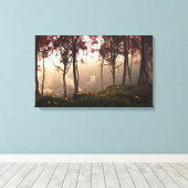 Skygate (najaar) canvas afdruk (Insitu (Houten vloer))
