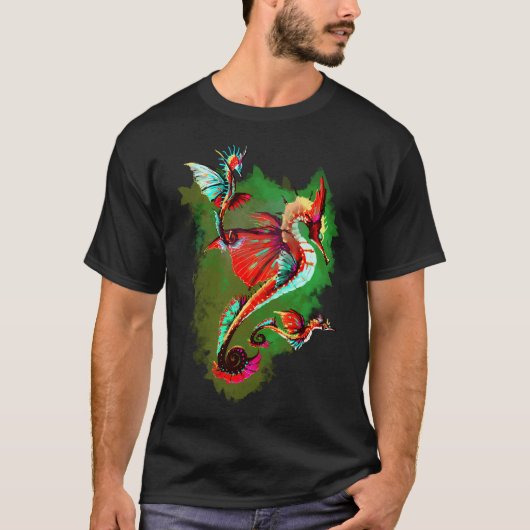 SkyHorses Rood T-shirt (Voorkant)