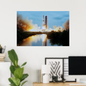 Skylab 1 Launch Poster (Thuiskantoor)