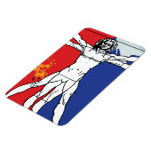 Skylab 2 Vitruvian Man Missie Patch Logo Magneet (Linkerzijde)