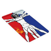 Skylab 2 Vitruvian Man Missie Patch Logo Magneet (Rechterzijde)