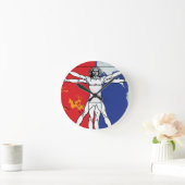 Skylab 2 Vitruvian Man Mission Patch Logo Ronde Klok (Huis)