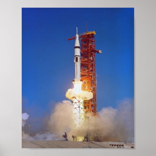Skylab 4 Launch Poster (Voorkant)