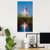 Skylab 4 Launch Poster (Thuiskantoor)