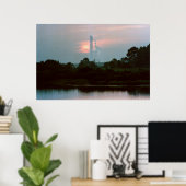 Skylab 4 op de lanceringspad poster (Thuiskantoor)