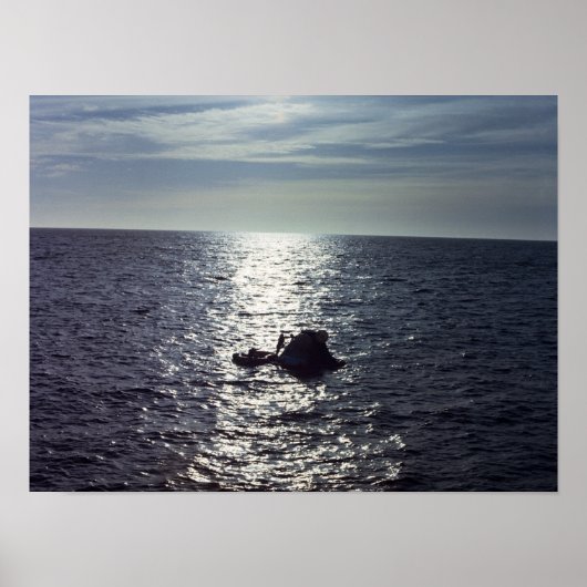 Skylab 4 Splashdown & Recovery Poster (Voorkant)