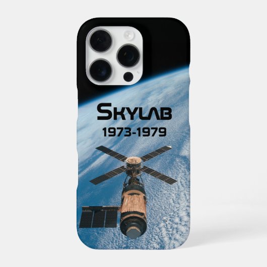 Skylab-ruimtestation iPhone Hoesje (Achterkant)