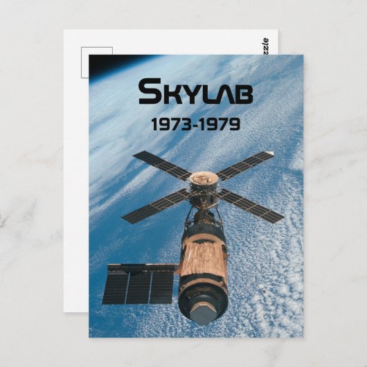 Skylab Space Station Briefkaart (Voorkant / Achterkant)