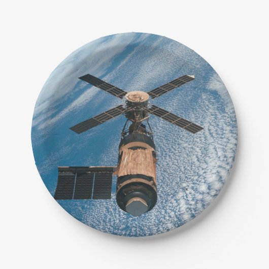 Skylab Space Station Papieren Bordje (Voorkant)