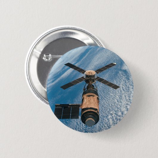 Skylab Space Station Ronde Button 5,7 Cm (Voorkant /achterkant)
