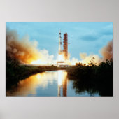 Skylab Space Station - Saturn V Launch Poster (Voorkant)