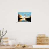 Skylab Space Station - Saturn V Launch Poster (Keuken)