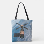 Skylab Space Station Tote Bag (Achterkant)