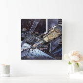 SKYLAB VIERKANTE KLOK (Huis)