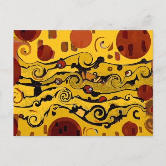 Skyland Abstract Briefkaart (Voorkant)