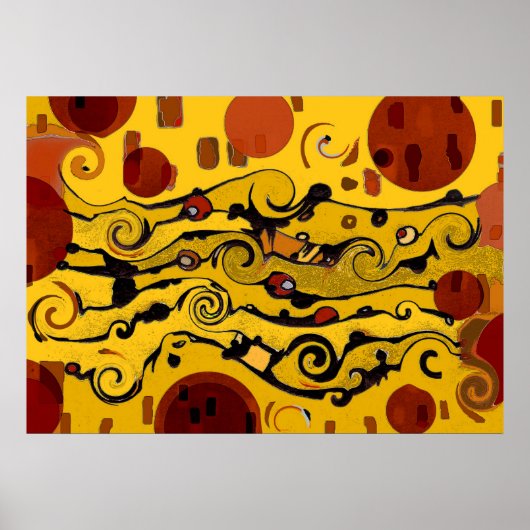 Skyland - Abstract Poster (Voorkant)