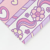 Skylar aangepaste naam betekent letter s monogram fleece deken (Hoek)