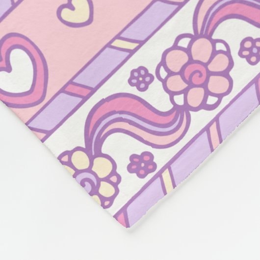 Skylar aangepaste naam betekent letter s monogram fleece deken (Hoek)