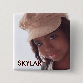 SKYLAR VIERKANTE BUTTON 5,1 CM