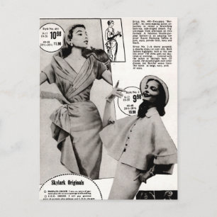 Skylark Original Dress Design Briefkaart
