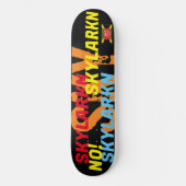 SKYLARKIN 8 1/4"Skateboarddek Persoonlijk Skateboard (Voorkant)