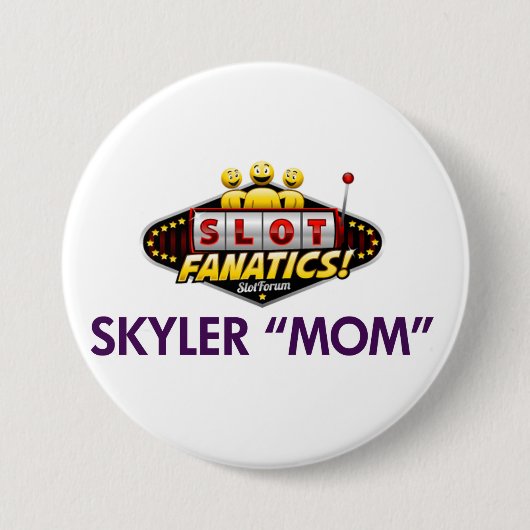 SKYLER MOM KC-Button Ronde Button 7,6 Cm (Voorkant)