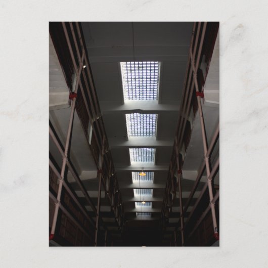 Skylight in de Alcatraz gevangenis Briefkaart (Voorkant)