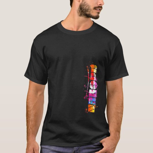 Skyline Aachen Cityscape Aachen T-shirt (Voorkant)