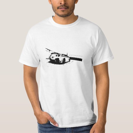 Skyline Achterste Uitzicht T-shirt (Voorkant)