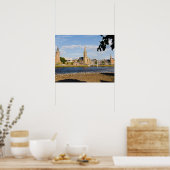 Skyline and river of quaint town of Inverness Poster (Keuken)