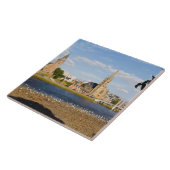 Skyline and river of quaint town of Inverness Tegeltje (Zijkant)