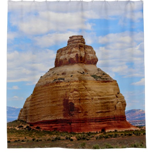 Skyline and Stone Douchegordijn (Voorkant)